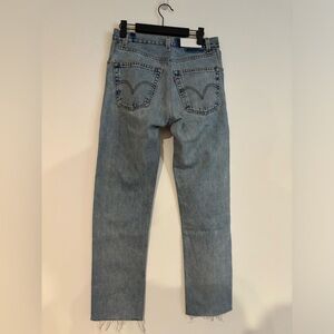 RE/DONE x Levi's Premium * RIBCAGE STRAIGHT ANKLE JEANS